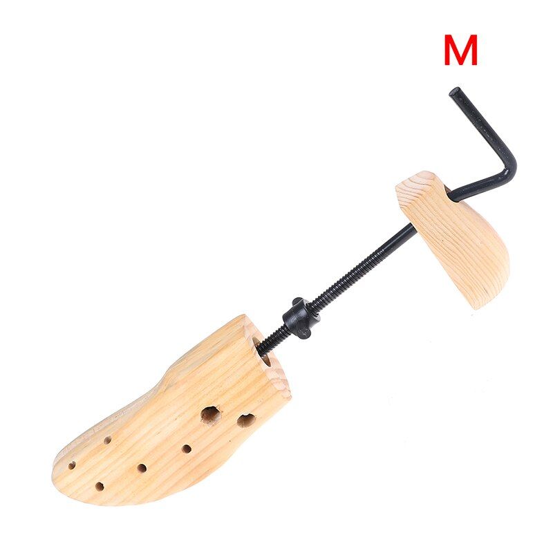 1PCS High Quality Size S M Uni2-way Adjustable Wooden Shoe Stretcher Shoe Expander
