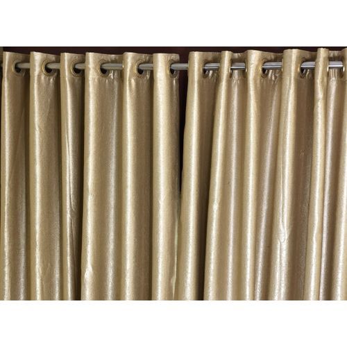 Gold Colour 3D Turkish Ready Made Curtains