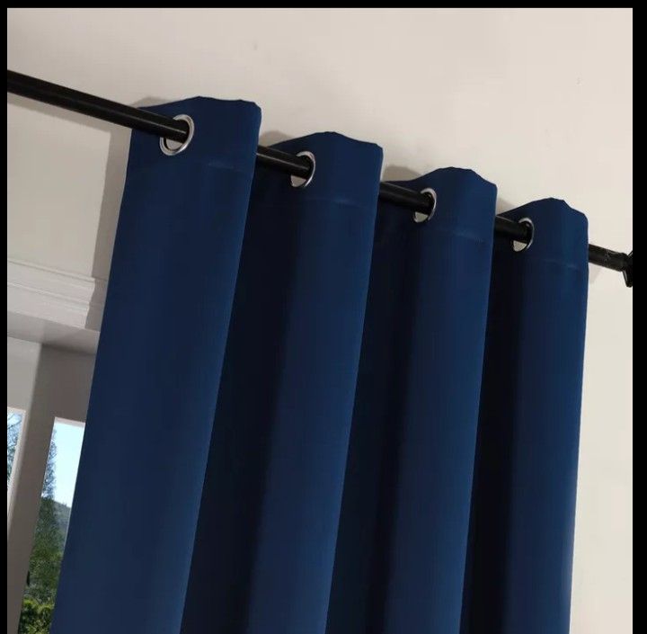 7.5ft. By 7.5ft. High Quality Curtain -Navy Blue