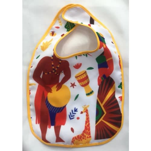 Cartoon Custom Branded Baby Bibs - Set D - 3 Pieces