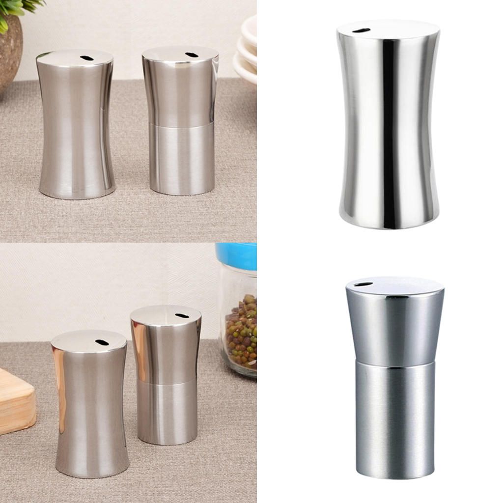 Portable Stainless Steel Toothpick Dispenser Holder Swabs Waist Type