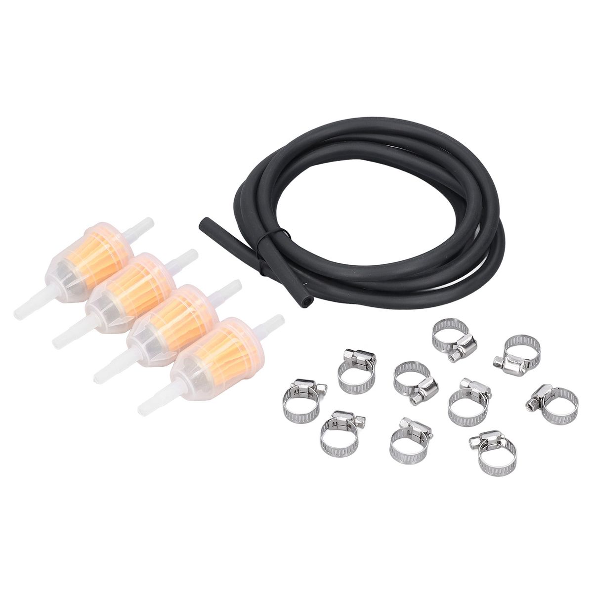 15pcs 2m Gas Line Adjustable Hose Clip 5mm ID 9mm OD