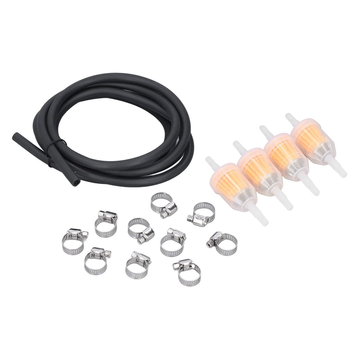 15pcs 2m Gas Line Adjustable Hose Clip 5mm ID 9mm OD