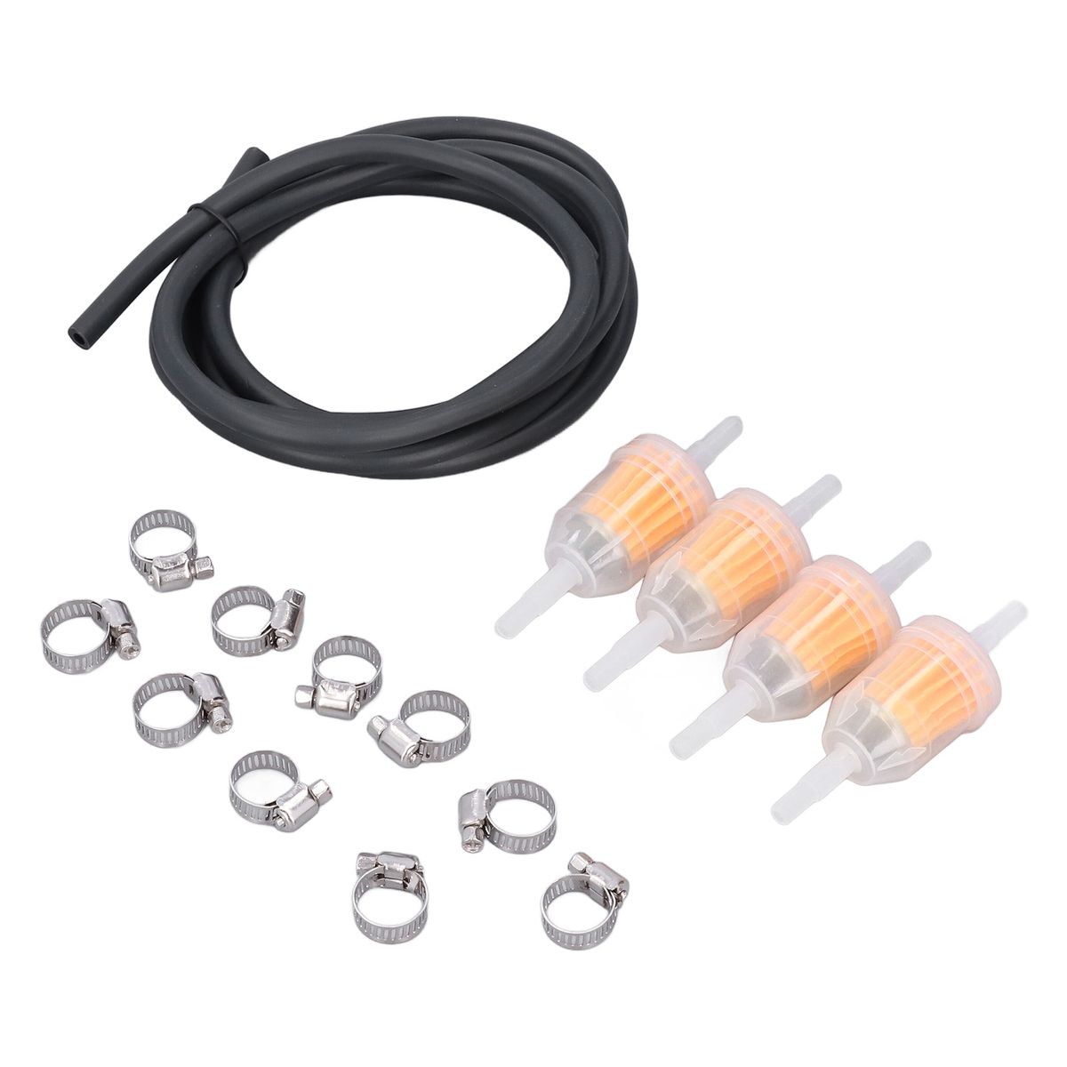 15pcs 2m Gas Line Adjustable Hose Clip 5mm ID 9mm OD