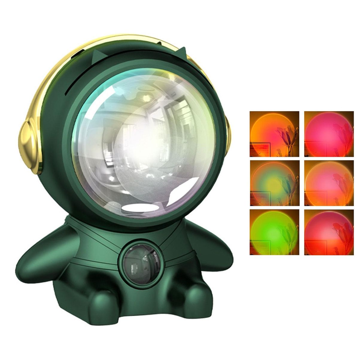 Sunset Light Desktop Sunset LED Light Lamp Green