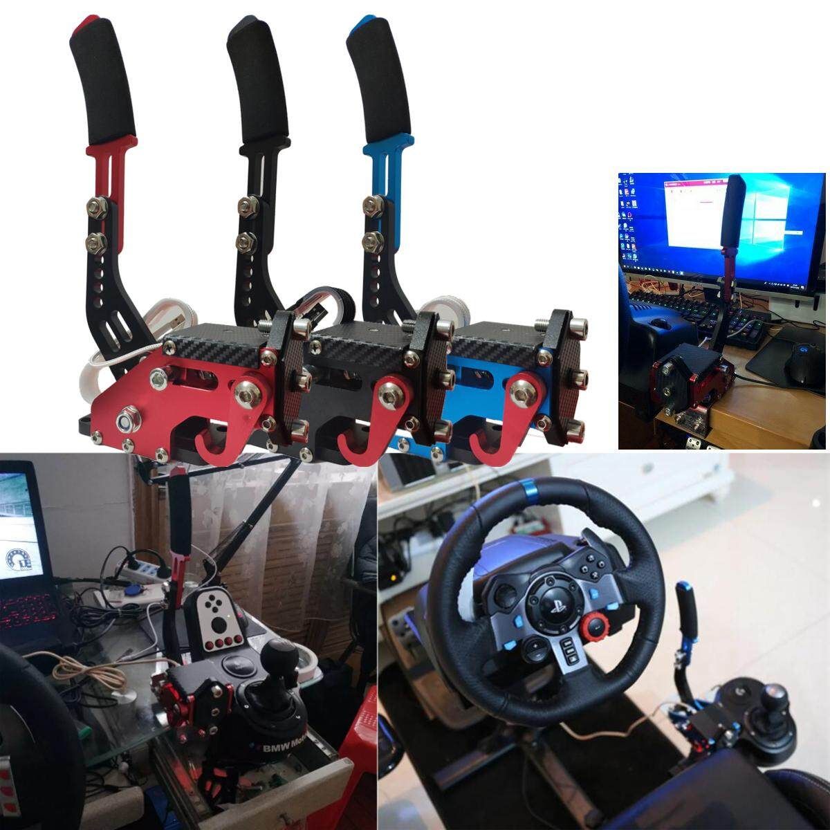 14Bit PC USB Handbrake SIM For Racing Games G25/27/29 T500 FANATECOSW DIRT RALLY Blue Blue (blue)