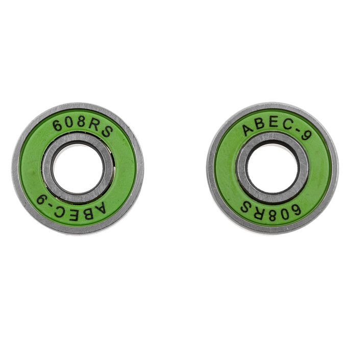 10Pieces   Roller Skate Skateboards Longboard Wheel Bearings Green
