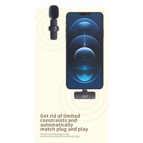 Wireless  Microphone Lavalier For Iphone
