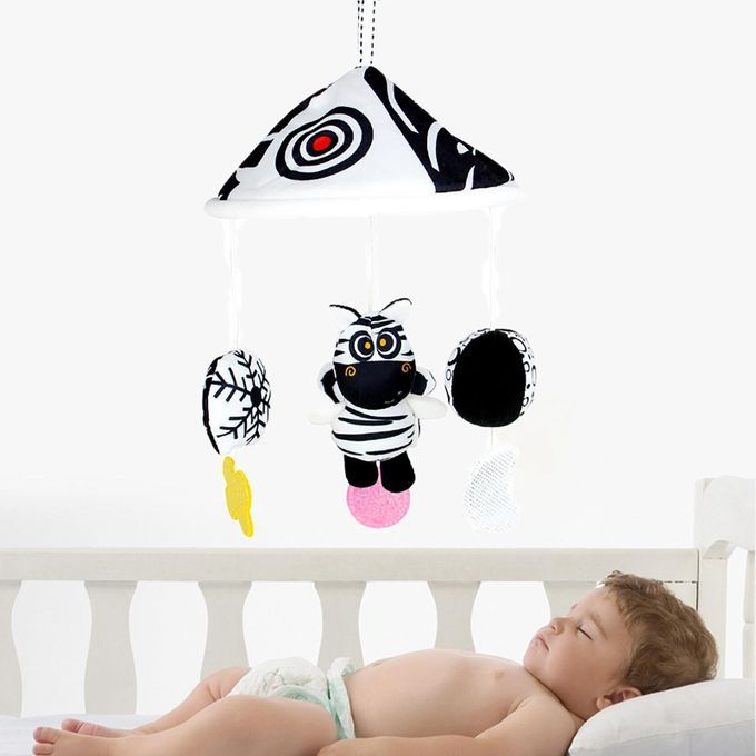 My First Baby Crib Mobile Baby Crib Rattles Bed Bell Toy For Zebra