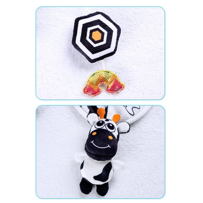 My First Baby Crib Mobile Baby Crib Rattles Bed Bell Toy For Zebra