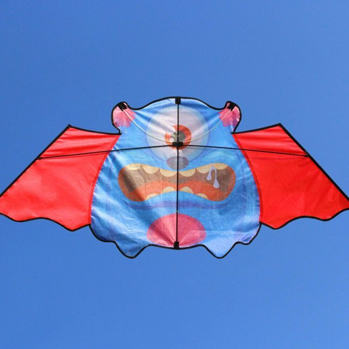 58"x23" Monster Kite Huge Park 160cm Tail Beach Single Line For Kids