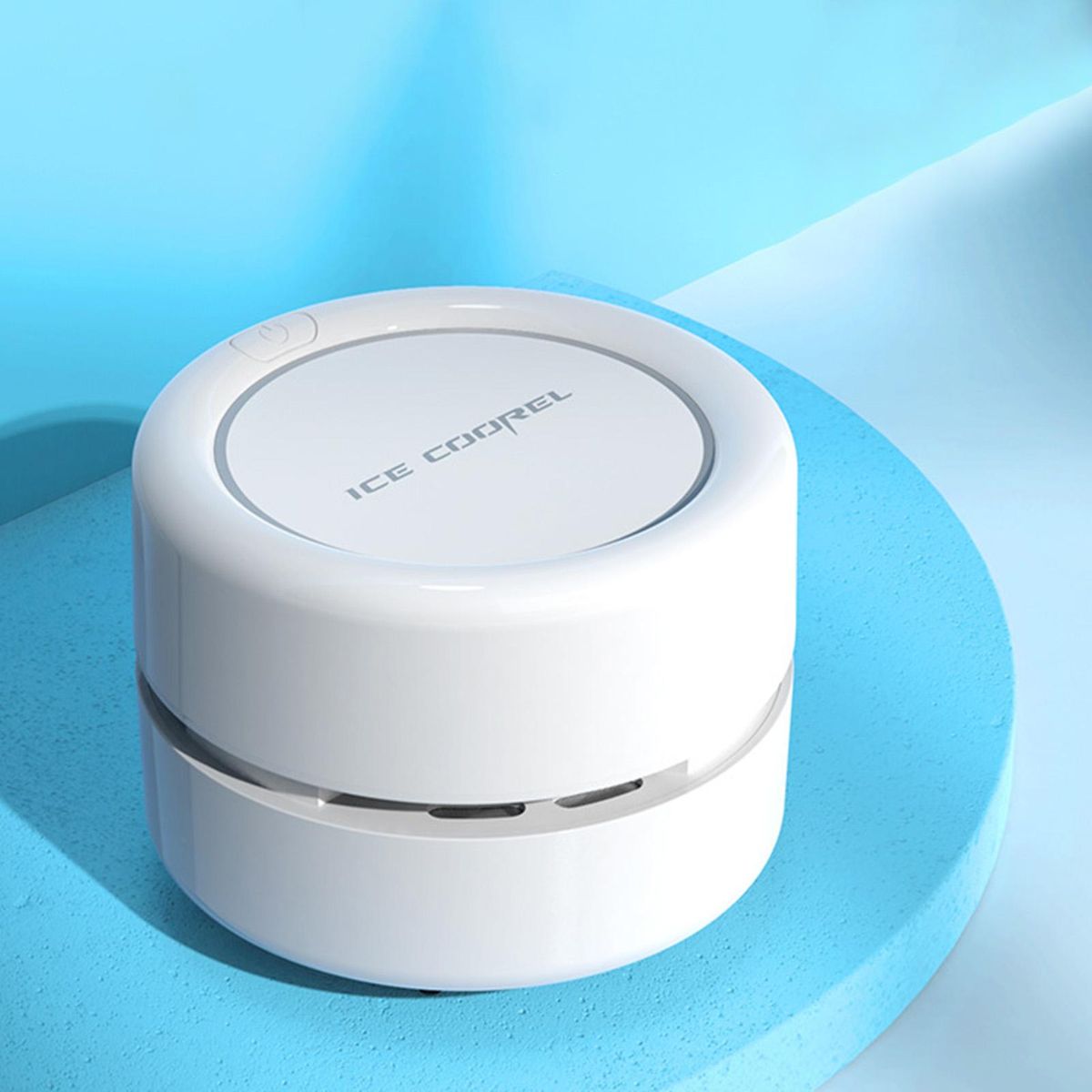 Portable Vacuum Cleaner USB Charging Mini Table Sweeper White