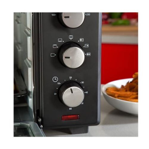 40L Mini Oven With Twin Hotplates & Grill - 1000W