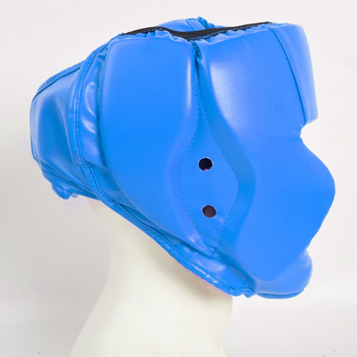 Boxing Headgear Impact Absorption Head Protection For Karate Blue S
