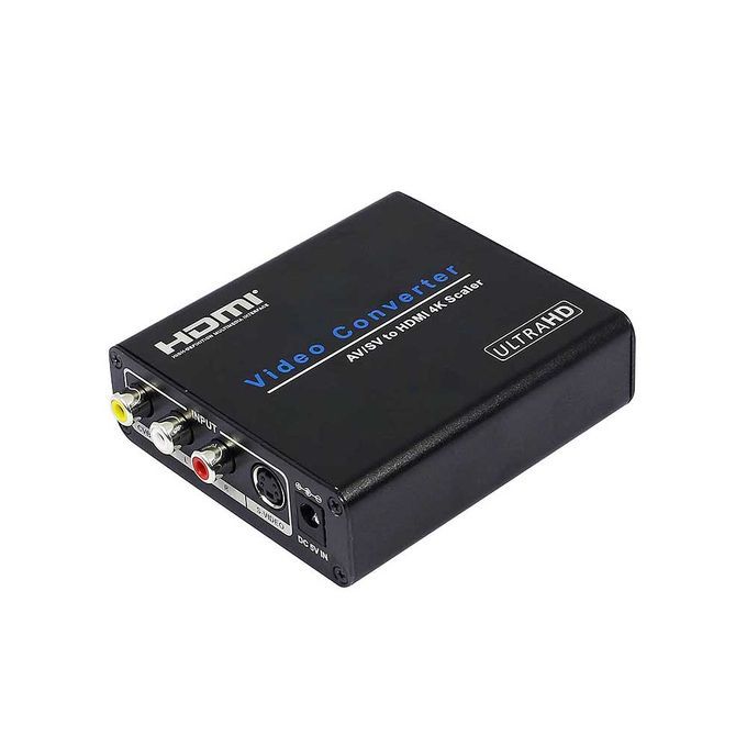AM-9615 AV/SV To HDMI Converter Switch 4K*2K Scaler