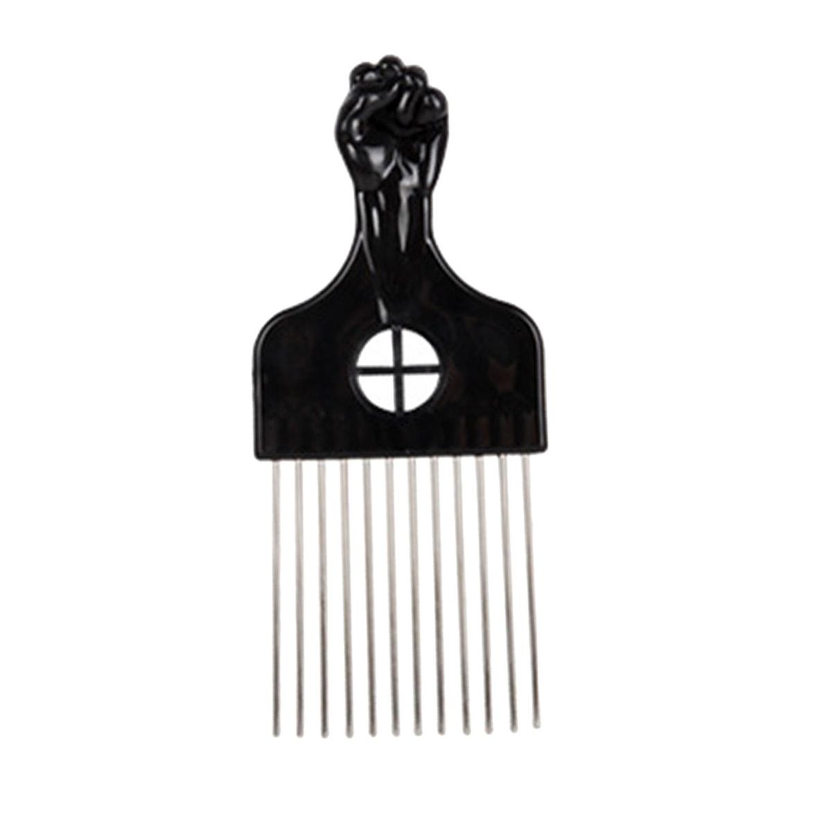 Metal Afro American Comb Hairdressing Styling Tool Wig Braid Type 4