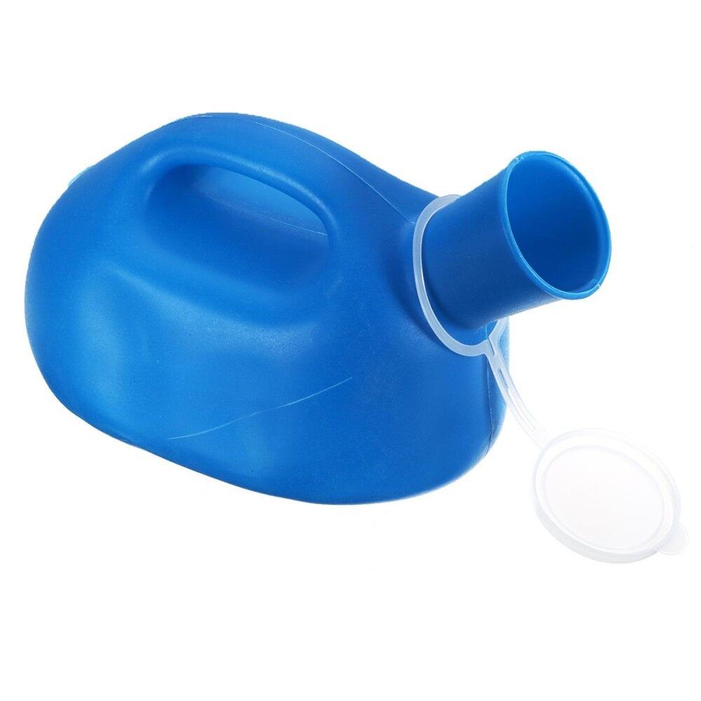 2000ml Blue Portable Outdoor Urine Storage Bottle Male Men Pee Camping Travel