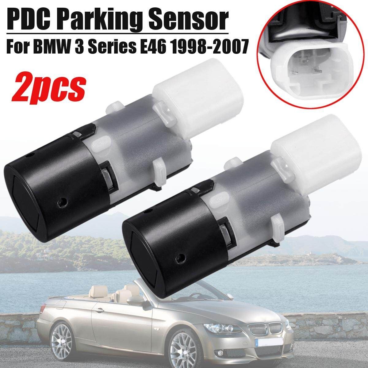 2Pcs Bumper Parking Distance Control Sensor PDC For BMW 3 Series E46 1998-2007