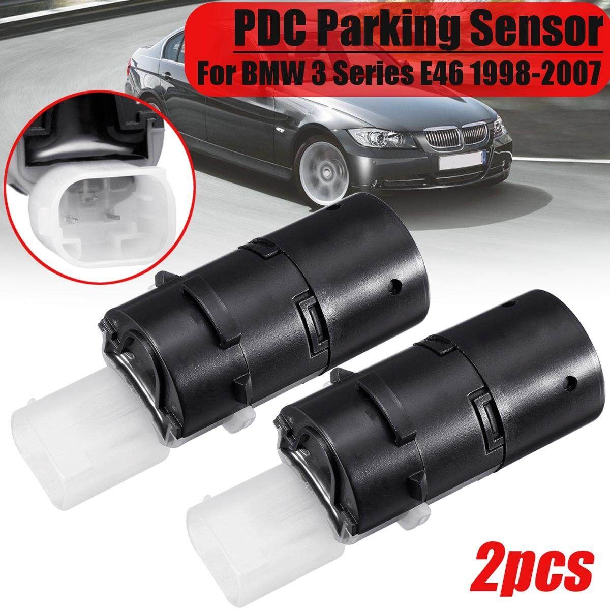 2Pcs Bumper Parking Distance Control Sensor PDC For BMW 3 Series E46 1998-2007
