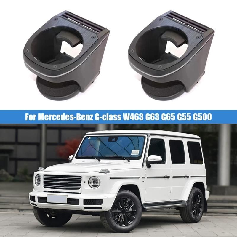 2Pcs Car Auto Parts Interior Cup Holder for G Class W463 G63 G65 G55 G500 G550 G350