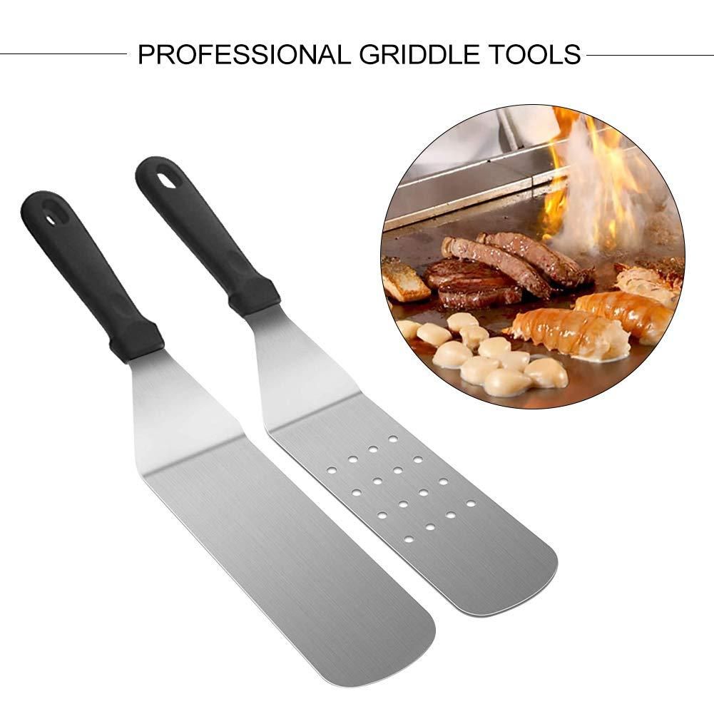5pcs Set BBQ Tools Barbecue Set For Teppanyaki Spatulas For