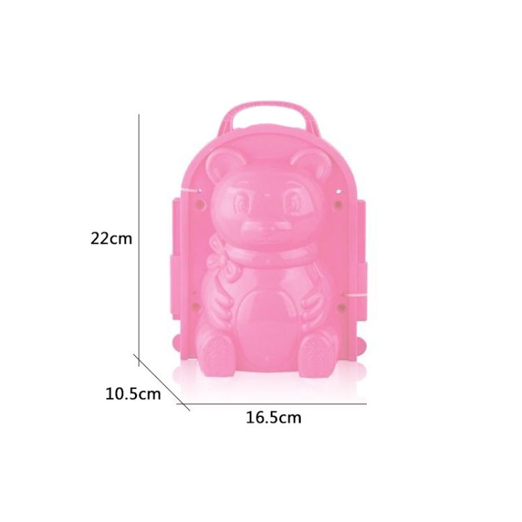 3 PCS Outdoor Toy 3D Snow & Sand Mould Tool Cat