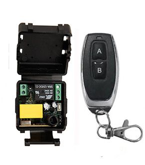AC220V 10A 1CH 1 Channel RF 433MHz Wireless Remote Control Light Switch 10A Relay Output Radio Receiver Module + Transmiter