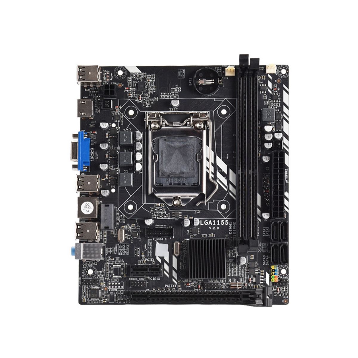 H61M Motherboard LGA 1155 Computer Motherboard 16GB Supports Core I3 I5 I7 3240 Series Processor DDR3 SATA2.0