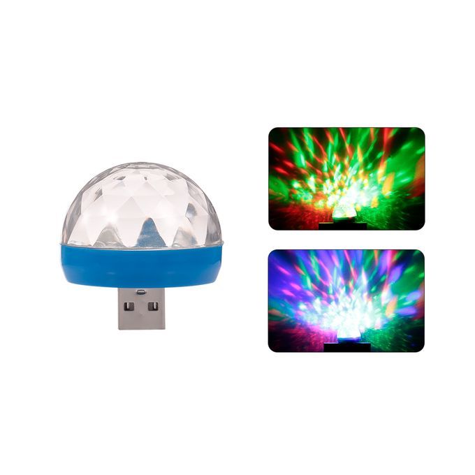 LED RGB Mini Light DJ KTV Disco Light Sound Control Magic