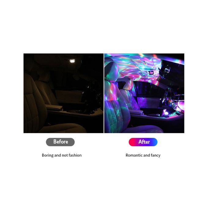 LED RGB Mini Light DJ KTV Disco Light Sound Control Magic