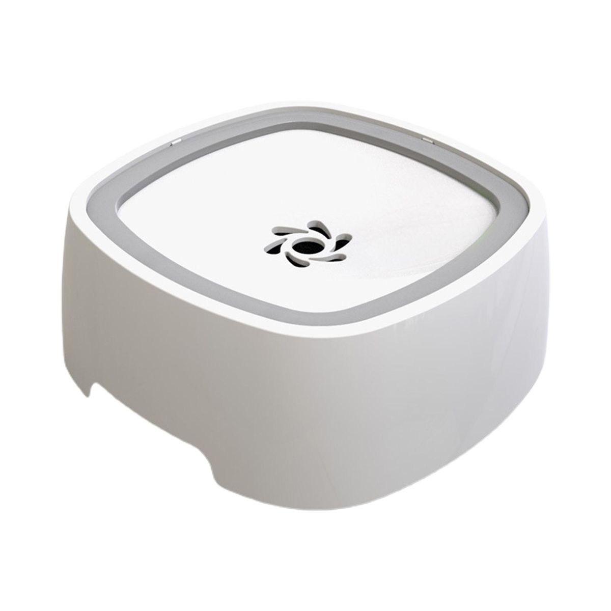 Dog Water Bowl Pet Dog Water Feeding Bowl Grey
