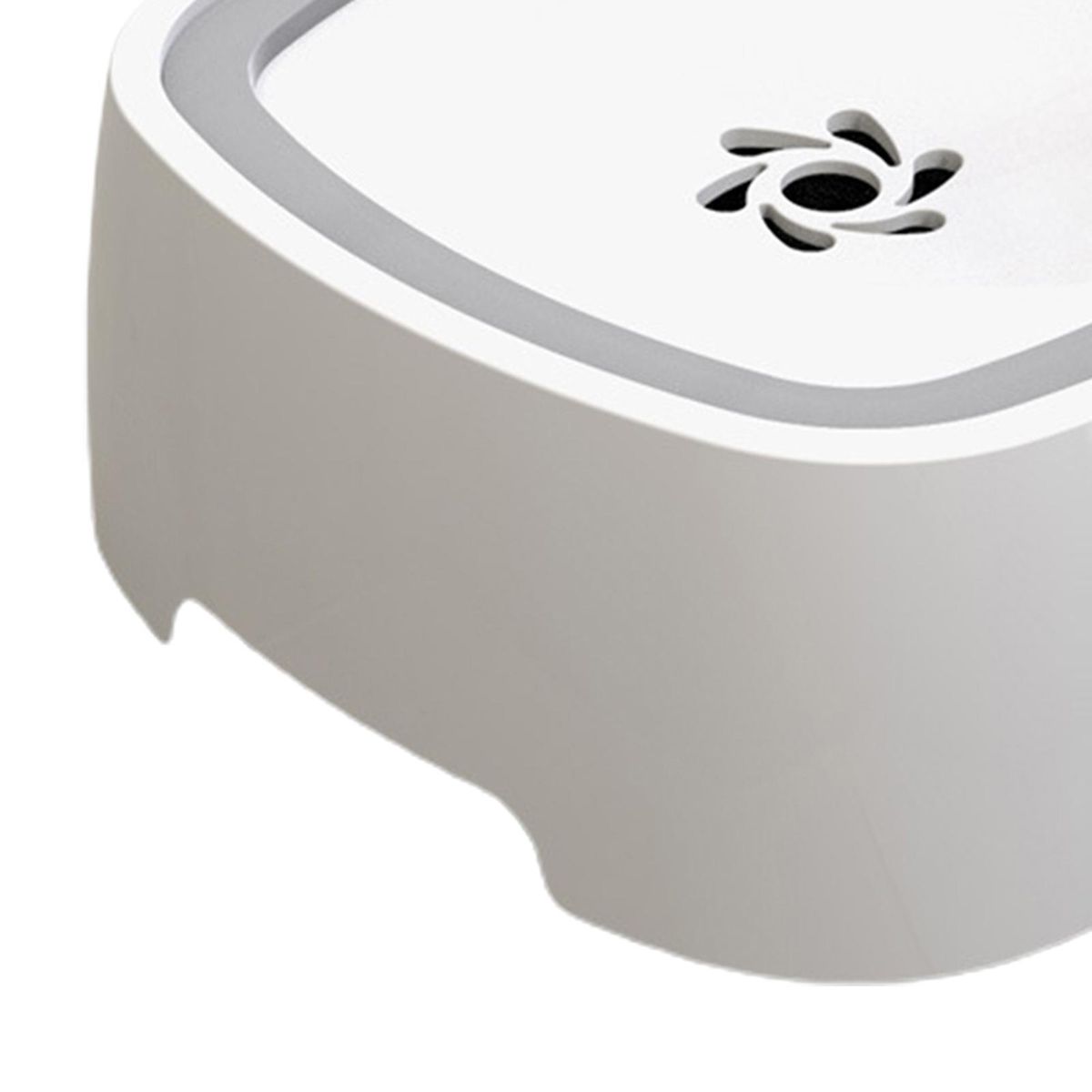 Dog Water Bowl Pet Dog Water Feeding Bowl Grey