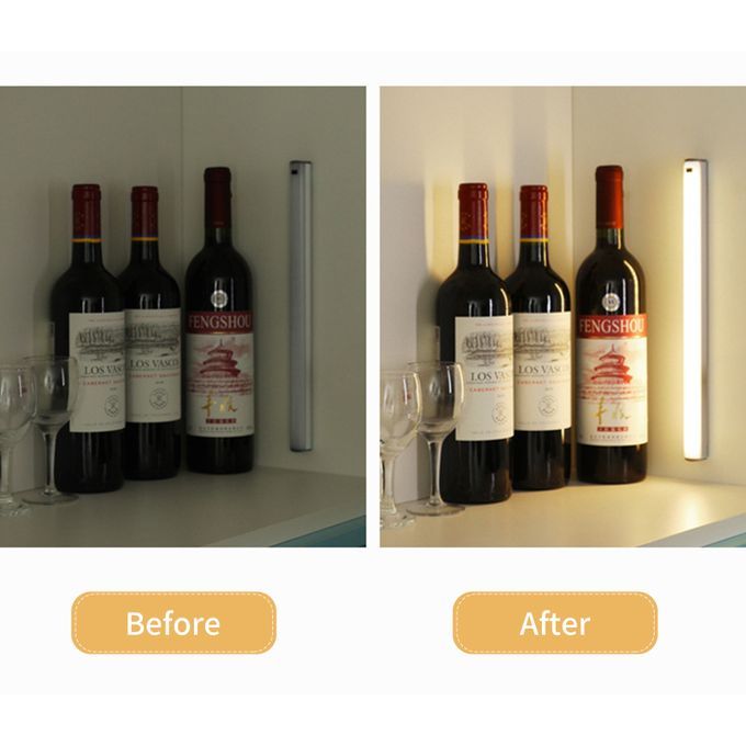 Under Cabinet Lighting Hand Wave Activated DIY Stick-on