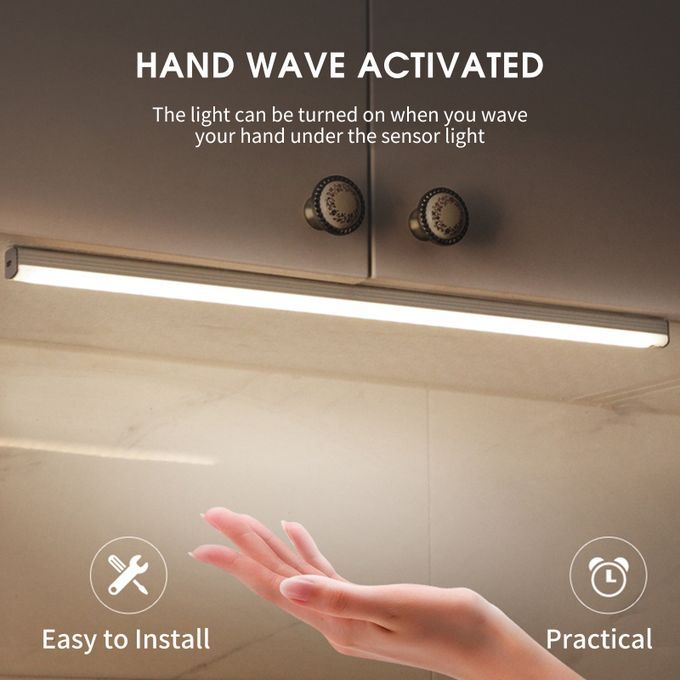 Under Cabinet Lighting Hand Wave Activated DIY Stick-on
