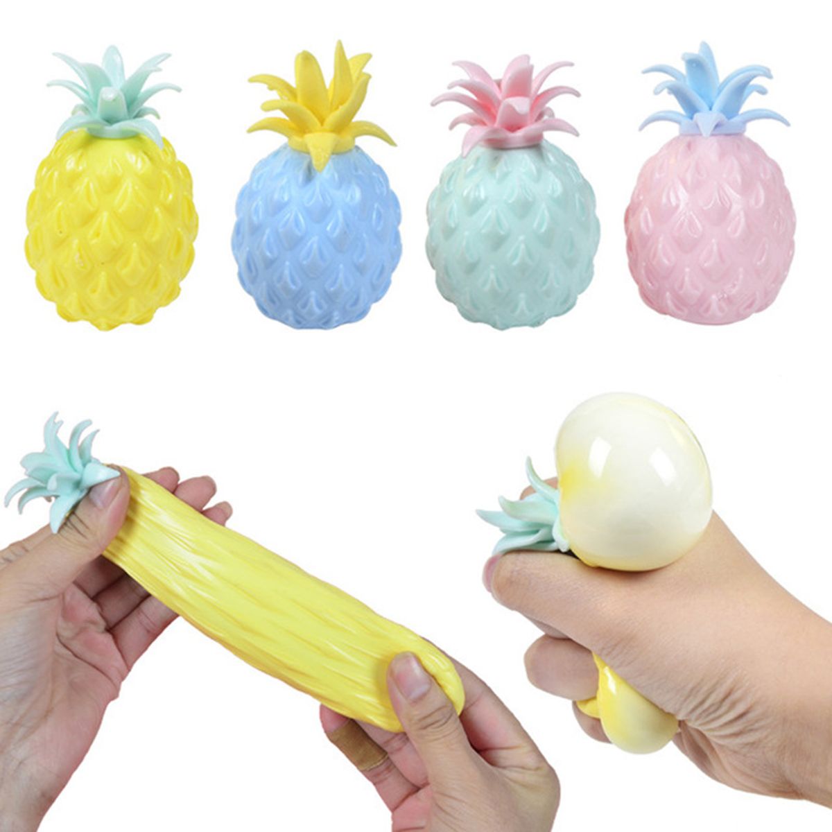 1Pc Simulation Pineapple Decompression Toy Pinch Squeeze