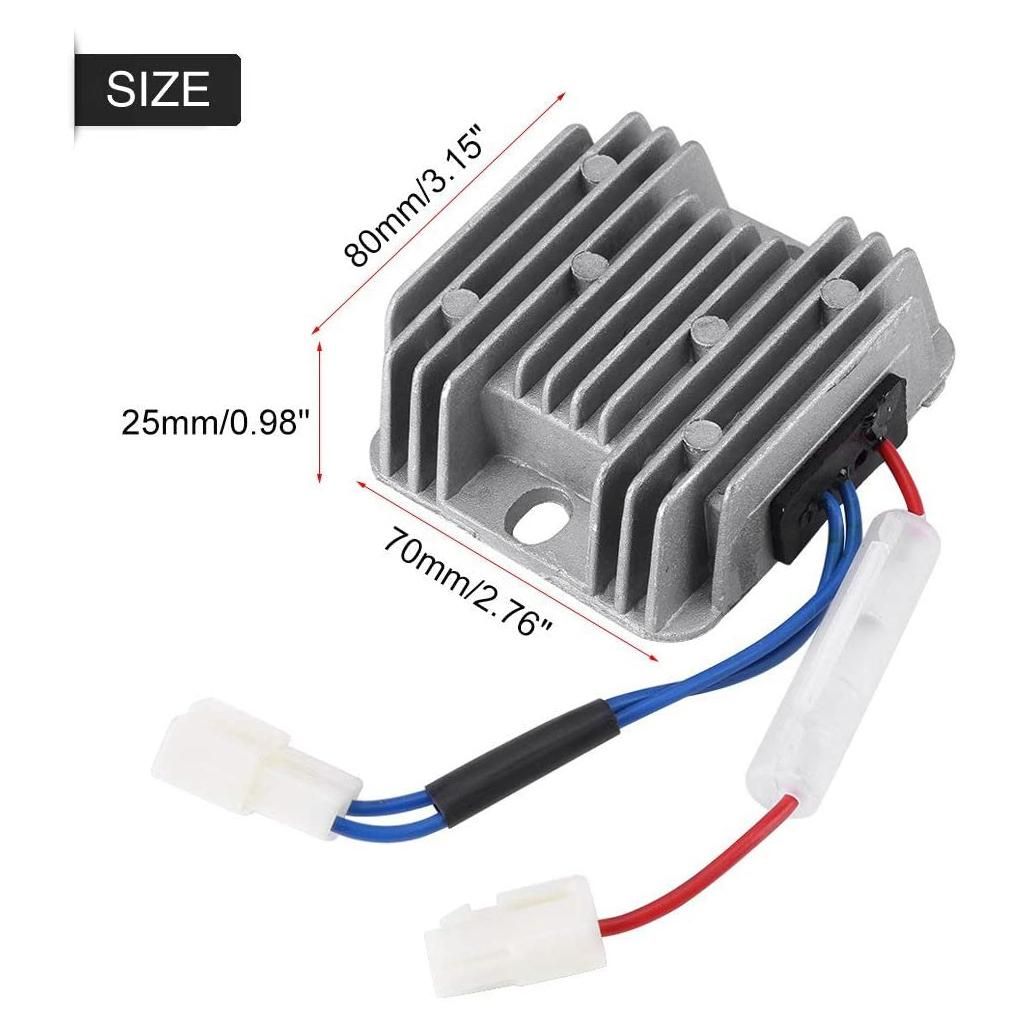 Engine Voltage Regulator 186F DC12V Aluminum Voltage