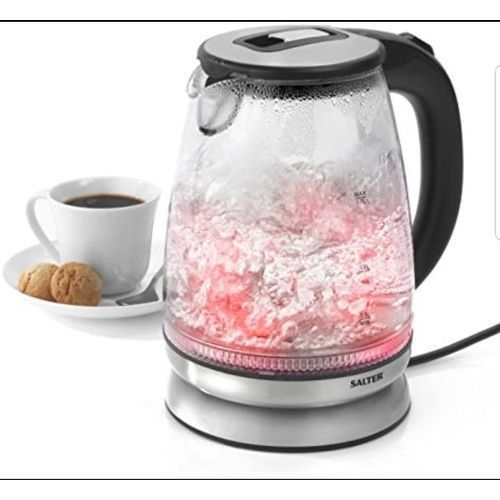 Colour Changing Glass Kettle