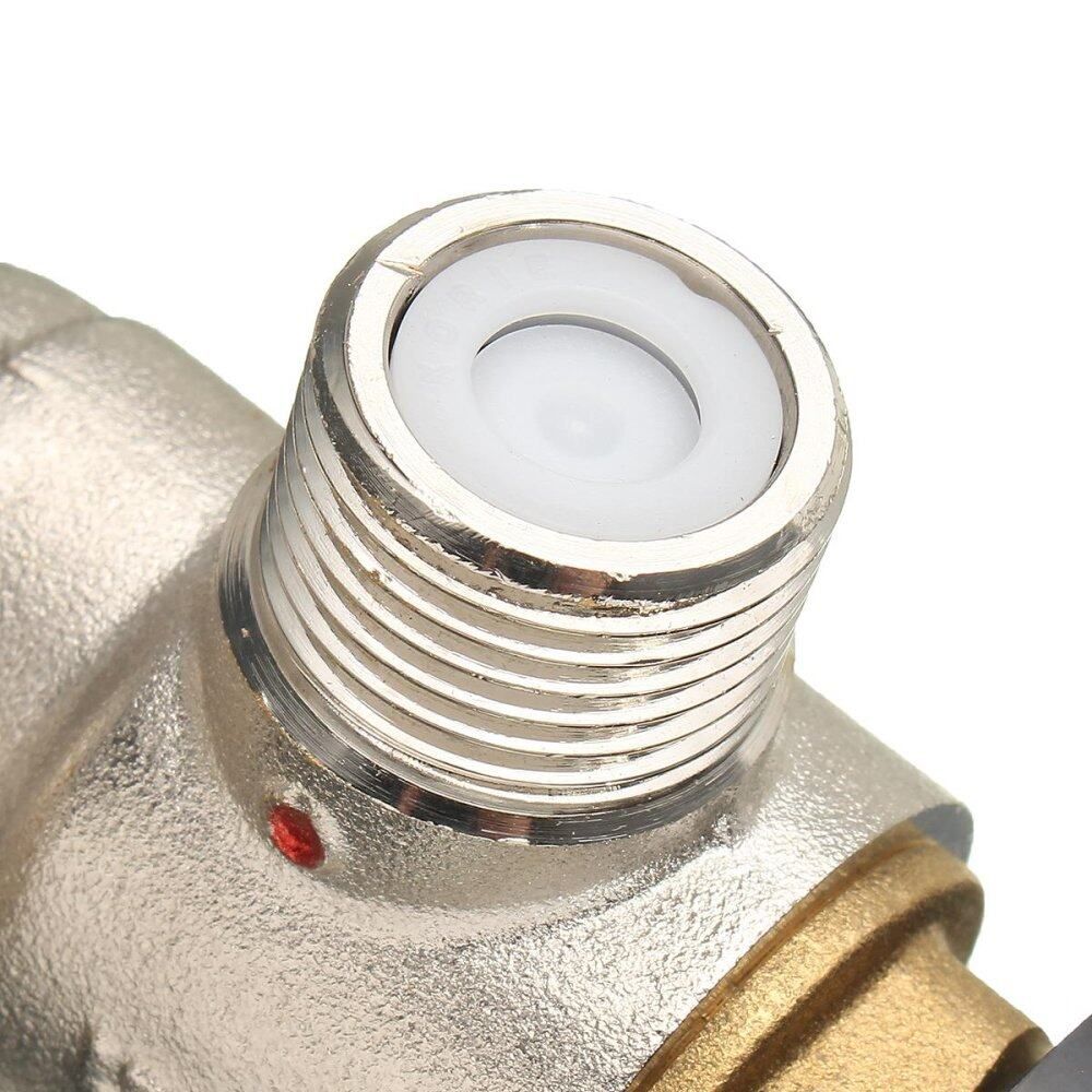 G1/2'' Brass Thermostatic Mixing Solar Water Heater Valve For Shower Faucet