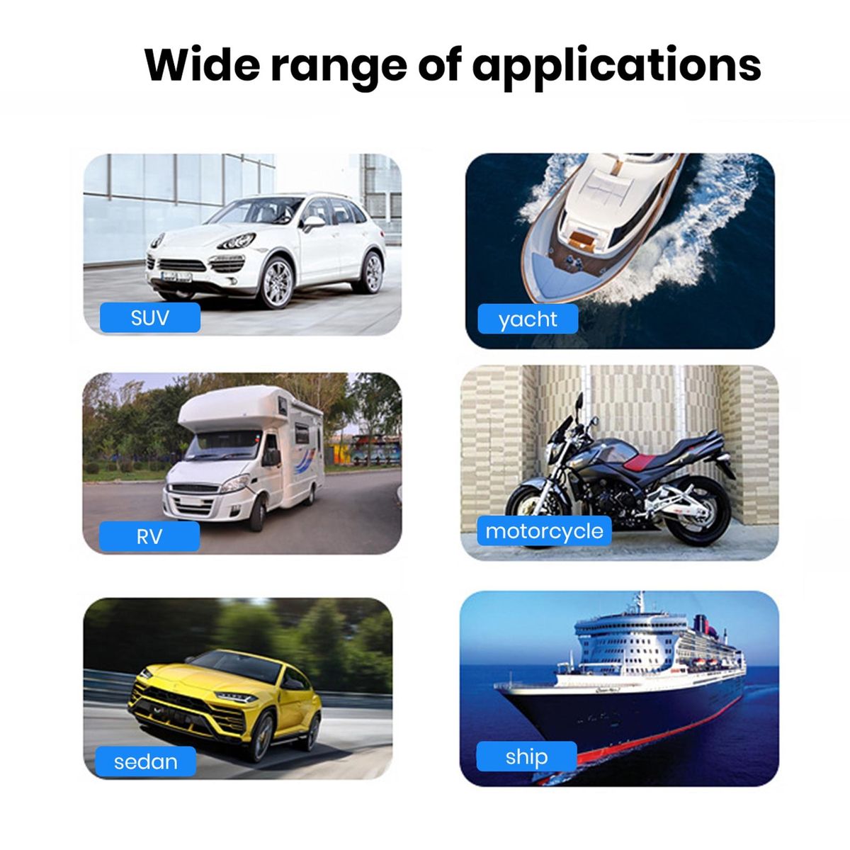 Safe Car Charger Turbocharge Touch High-speed Car Charger with Led Silver