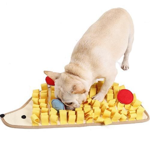 Dog Snuffle Mat Interactive Washable Pet Slow Feeding Mats Smelling Foraging Skills Trainer For Large Dogs Puppies Supplies