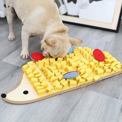 Dog Snuffle Mat Interactive Washable Pet Slow Feeding Mats Smelling Foraging Skills Trainer For Large Dogs Puppies Supplies