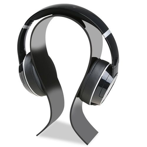 TB Headphone Display Stand Plexiglass Headphone Stand U Type Earphone StandBlack