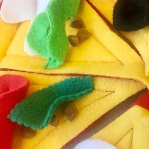 Pet Sniffing Mat Dog Puzzle Toy Dog Feeding Mat Smell The Scent For Dog Stress Relief Cat Bed Comfortable Plush Mat Gorgeous