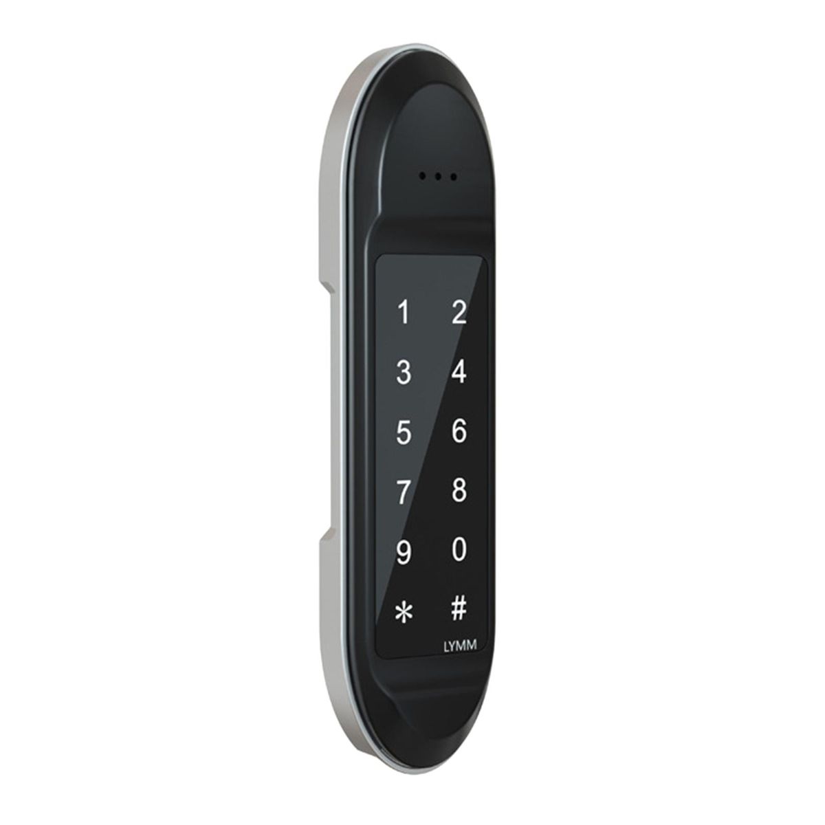 Smart Home Fingerprint Electronic Locks Keyless Entry Lock Silver B