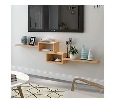 2 In 1 Floating Decoder DSTV  Wall Shelf - TV 2 IN 1 CONSOLE