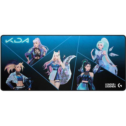 Logitech G840 K\/DA XL Cloth Gaming Mouse Pad - 0.12 In