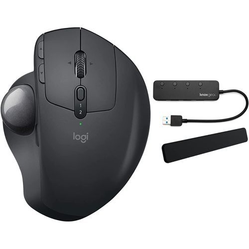 Logitech MX ERGO Advanced Wireless Trackball With Palm Rest