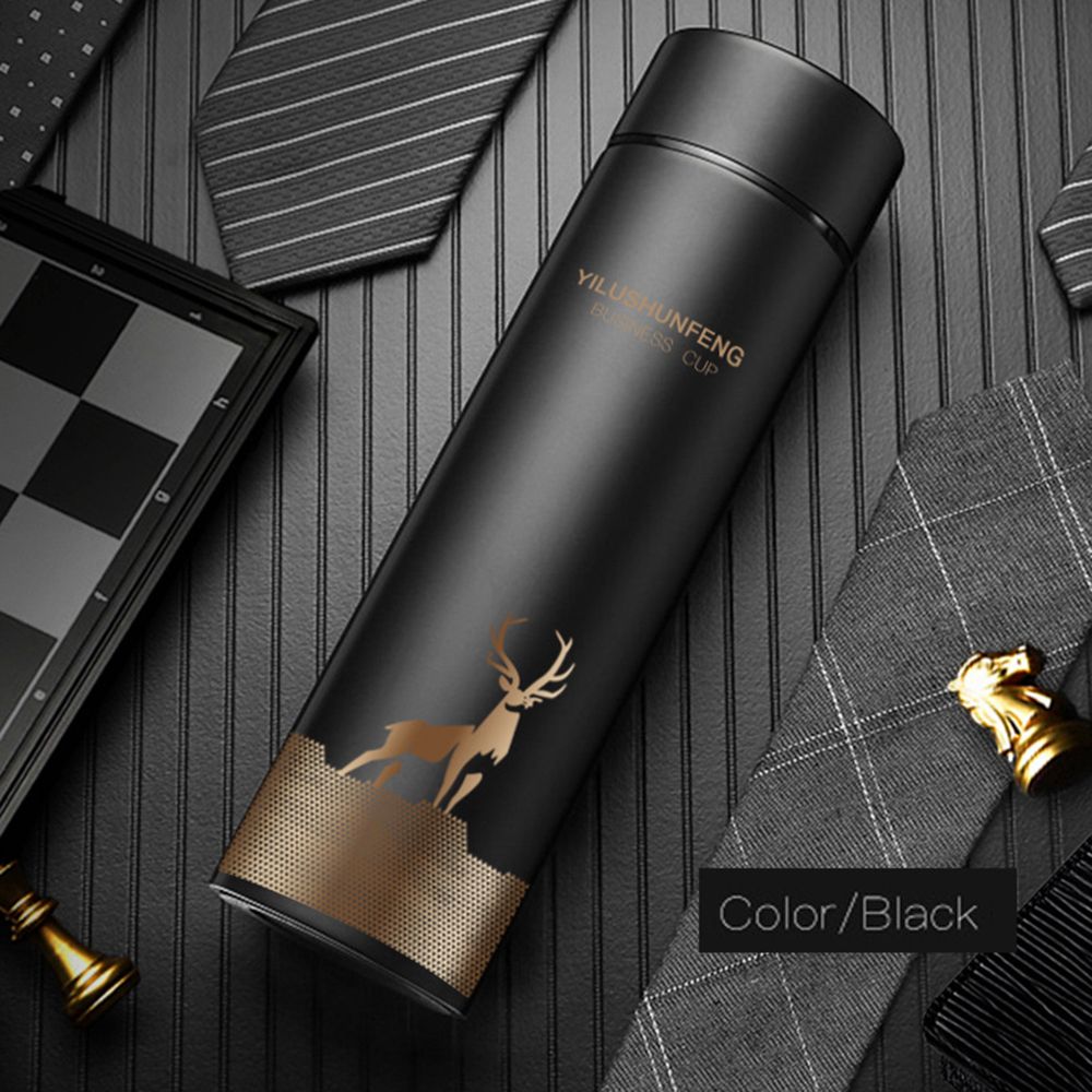 450ml Vacuum LCD Screen Temperature Display Water Bottle