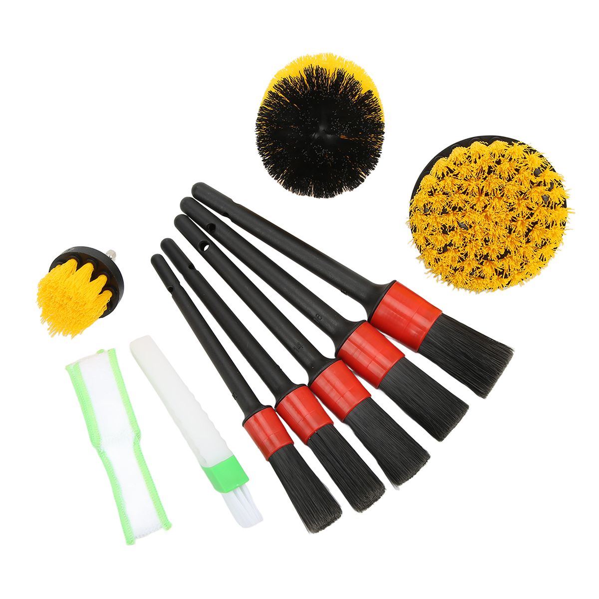 10pcs Car Detailing Brushes Multi Purpose Electric Drill