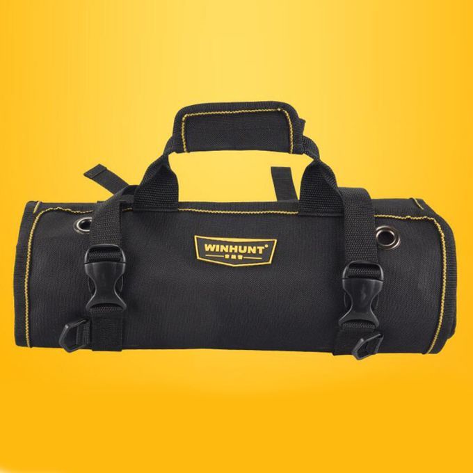 2Pcs 27 Large Tool Bag Roll Up Pouch Electrician Tools Storage Bags